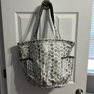 Thirty-one Retro Metro Bag Gray Stepping Stones Large